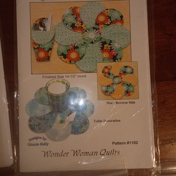 Lot of 5 NIP '90s Y2K Patchwork Quilt Pattern Kits--Various Designers - Picture 5 of 6